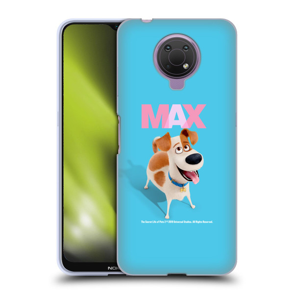 The Secret Life of Pets 2 II For Pet's Sake Max Dog Soft Gel Case for Nokia G10