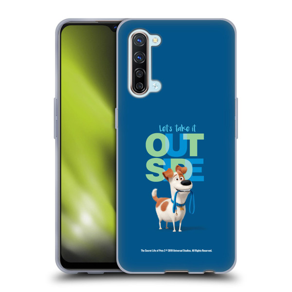 The Secret Life of Pets 2 II For Pet's Sake Max Dog Leash Soft Gel Case for OPPO Find X2 Lite 5G