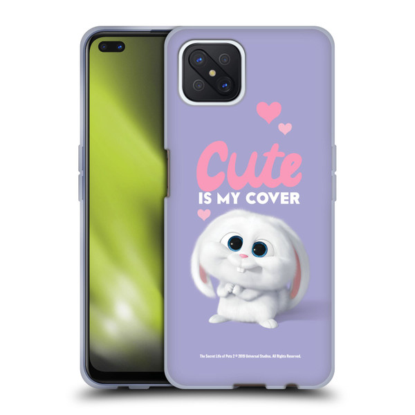 The Secret Life of Pets 2 II For Pet's Sake Snowball Rabbit Bunny Cute Soft Gel Case for OPPO Reno4 Z 5G