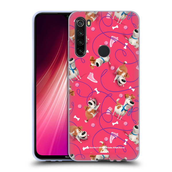 The Secret Life of Pets 2 II For Pet's Sake Max Dog Pattern 2 Soft Gel Case for Xiaomi Redmi Note 8T