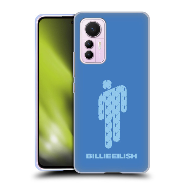 Billie Eilish Key Art Blohsh Blue Soft Gel Case for Xiaomi 12 Lite