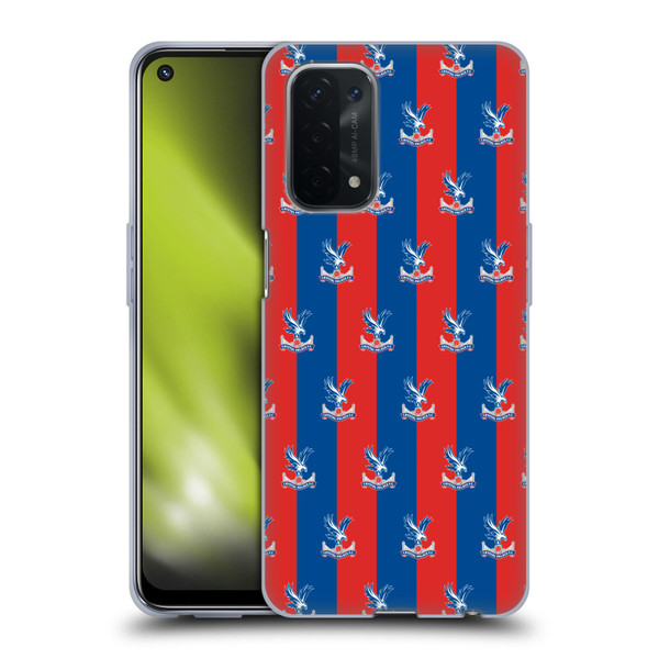 Crystal Palace FC Crest Pattern Soft Gel Case for OPPO A54 5G