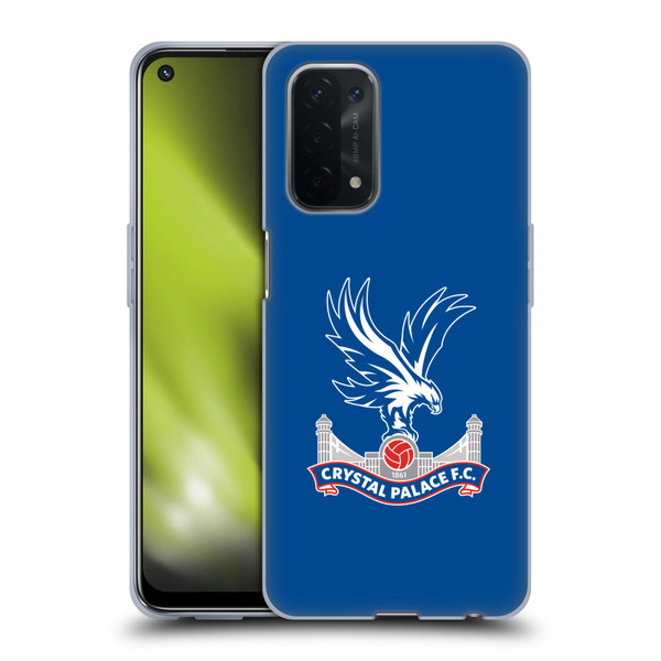 Crystal Palace FC Crest Plain Soft Gel Case for OPPO A54 5G