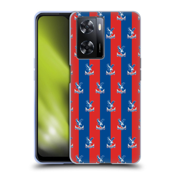 Crystal Palace FC Crest Pattern Soft Gel Case for OPPO A57s