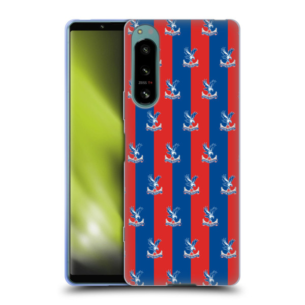 Crystal Palace FC Crest Pattern Soft Gel Case for Sony Xperia 5 IV