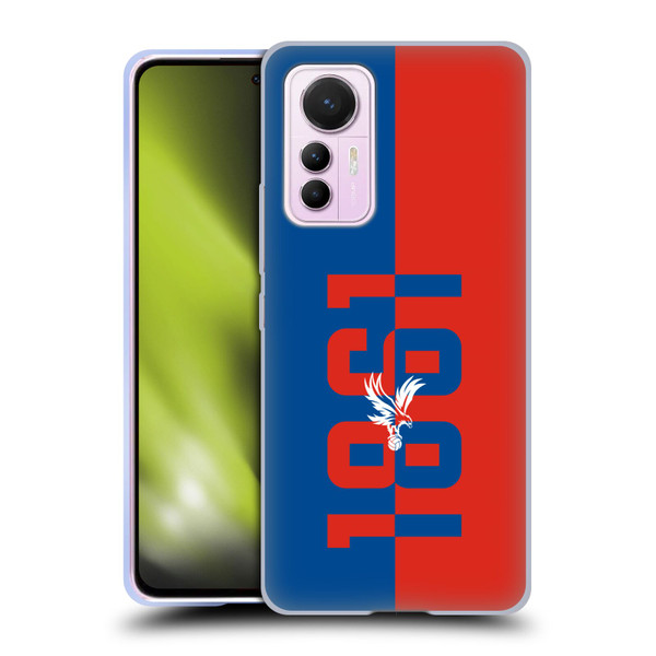 Crystal Palace FC Crest 1861 Soft Gel Case for Xiaomi 12 Lite
