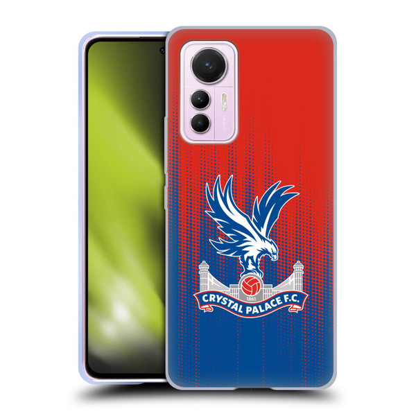 Crystal Palace FC Crest Halftone Soft Gel Case for Xiaomi 12 Lite