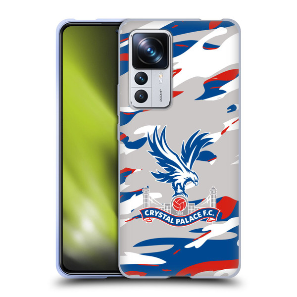 Crystal Palace FC Crest Camouflage Soft Gel Case for Xiaomi 12T Pro