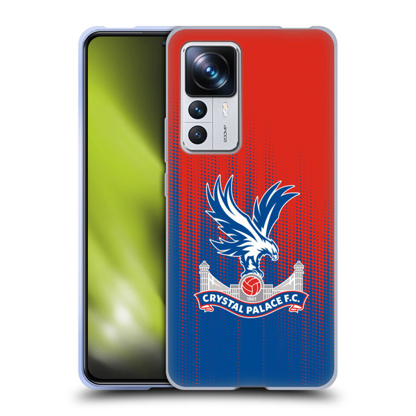 Crystal Palace FC Crest Halftone Soft Gel Case for Xiaomi 12T Pro