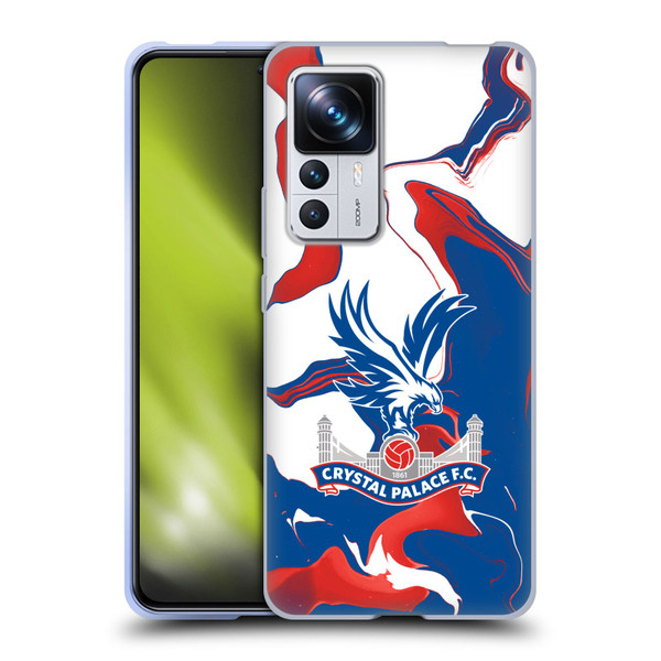 Crystal Palace FC Crest Marble Soft Gel Case for Xiaomi 12T Pro