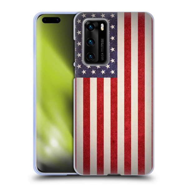 Ameritech Graphics American Flag Soft Gel Case for Huawei P40 5G