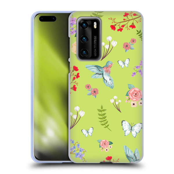 Ameritech Graphics Floral Soft Gel Case for Huawei P40 5G