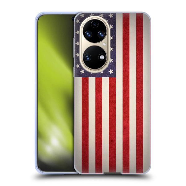 Ameritech Graphics American Flag Soft Gel Case for Huawei P50