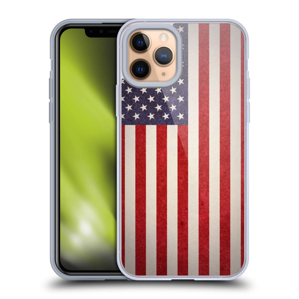 Ameritech Graphics American Flag Soft Gel Case for Apple iPhone 11 Pro