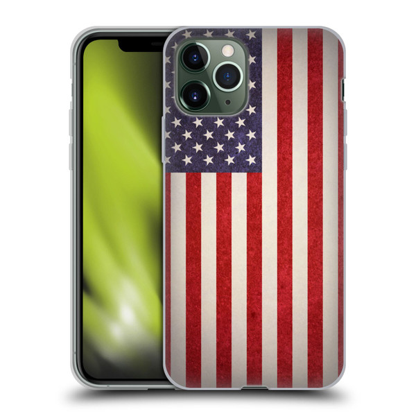 Ameritech Graphics American Flag Soft Gel Case for Apple iPhone 11 Pro