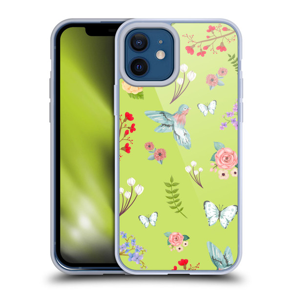Ameritech Graphics Floral Soft Gel Case for Apple iPhone 12 / iPhone 12 Pro