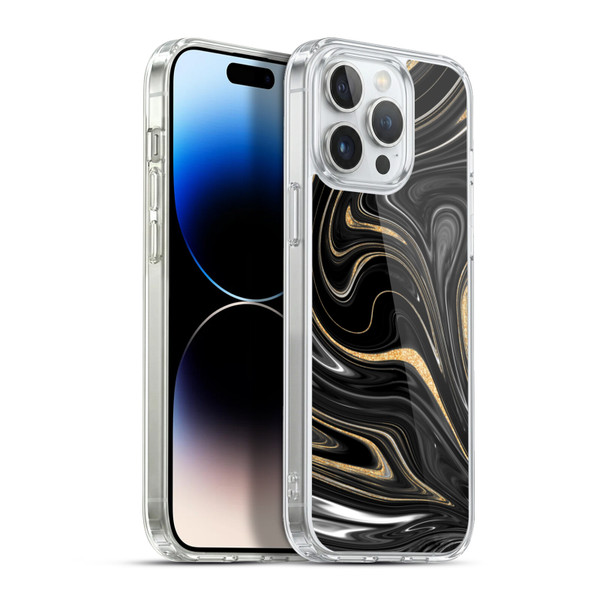 Ameritech Graphics Marble Agate Soft Gel Case for Apple iPhone 13 Pro Max & MagSafe