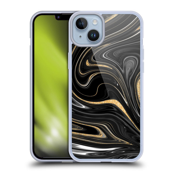 Ameritech Graphics Marble Agate Soft Gel Case for Apple iPhone 14 Plus