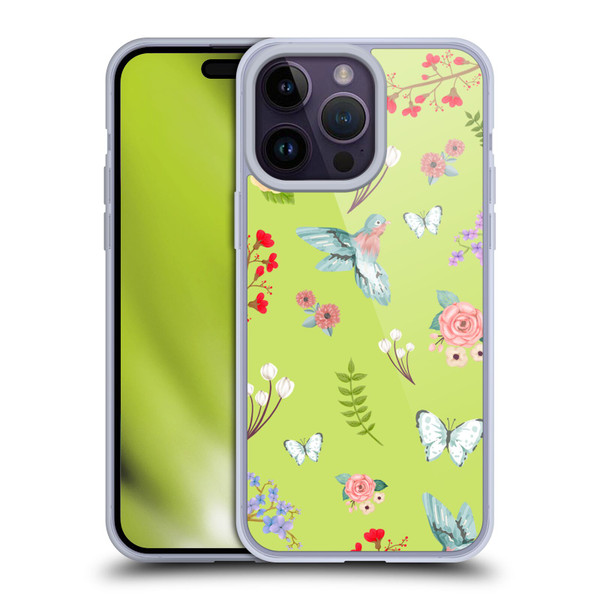 Ameritech Graphics Floral Soft Gel Case for Apple iPhone 14 Pro Max
