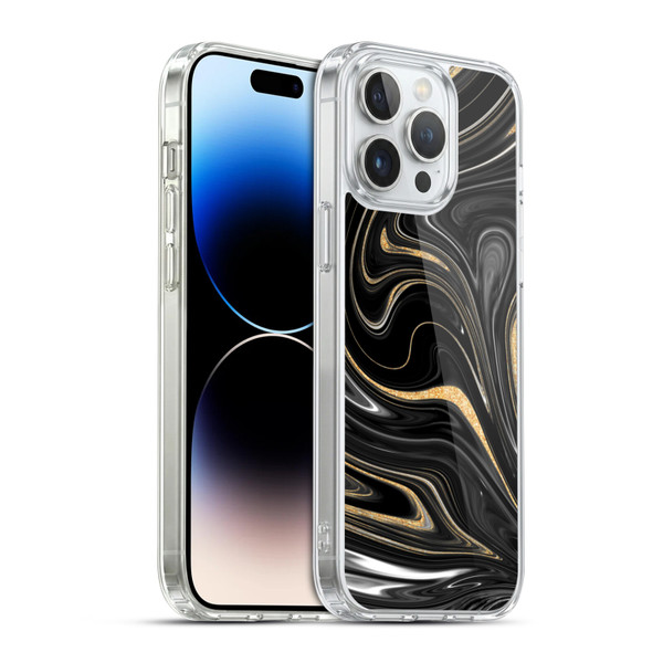 Ameritech Graphics Marble Agate Soft Gel Case for Apple iPhone 14 Pro Max & MagSafe