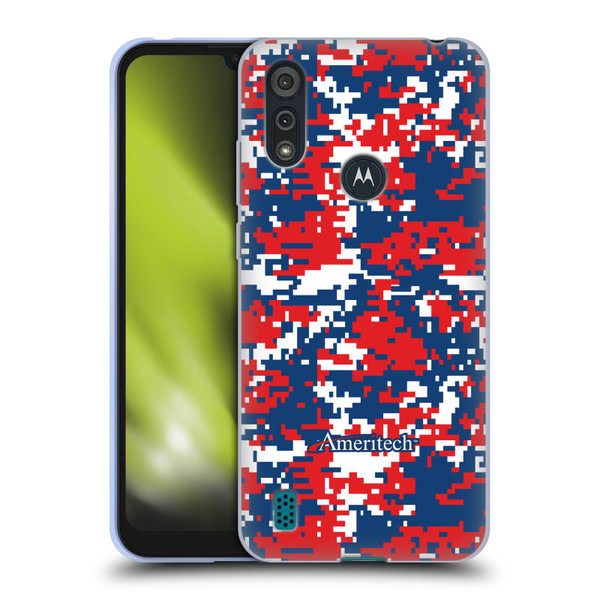 Ameritech Graphics Digital Camouflage Soft Gel Case for Motorola Moto E6s (2020)