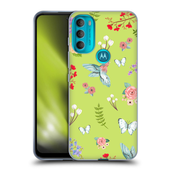 Ameritech Graphics Floral Soft Gel Case for Motorola Moto G71 5G