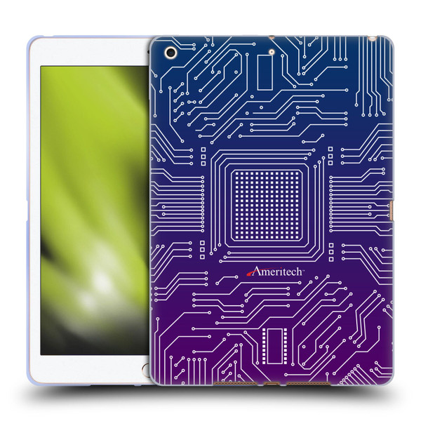 Ameritech Graphics Circuit Board Soft Gel Case for Apple iPad 10.2 2019/2020/2021