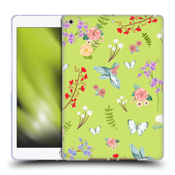 Ameritech Graphics Floral Soft Gel Case for Apple iPad 10.2 2019/2020/2021