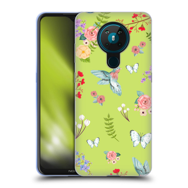 Ameritech Graphics Floral Soft Gel Case for Nokia 5.3