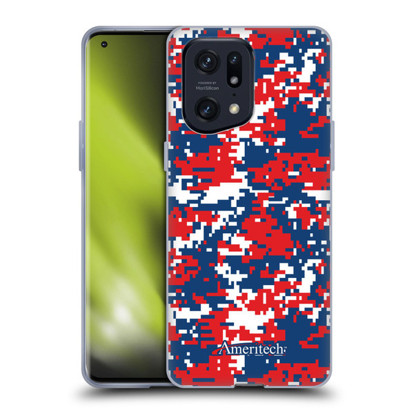 Ameritech Graphics Digital Camouflage Soft Gel Case for OPPO Find X5 Pro