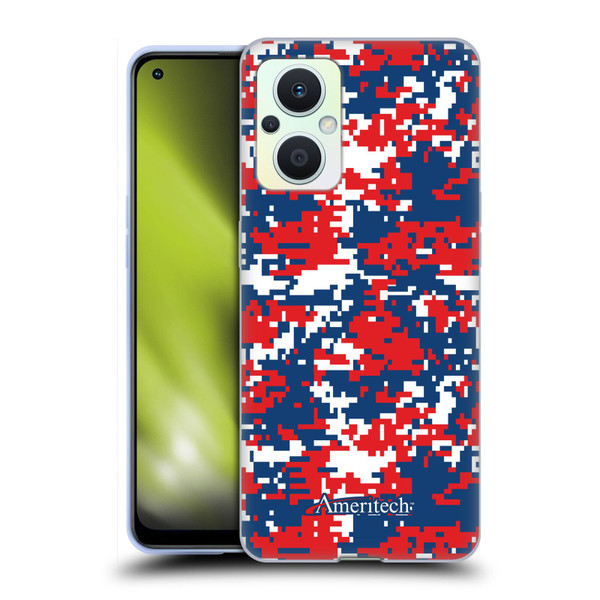Ameritech Graphics Digital Camouflage Soft Gel Case for OPPO Reno8 Lite