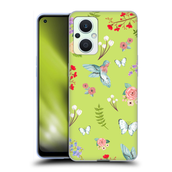 Ameritech Graphics Floral Soft Gel Case for OPPO Reno8 Lite