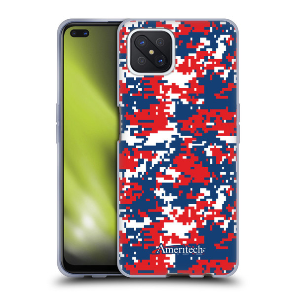 Ameritech Graphics Digital Camouflage Soft Gel Case for OPPO Reno4 Z 5G