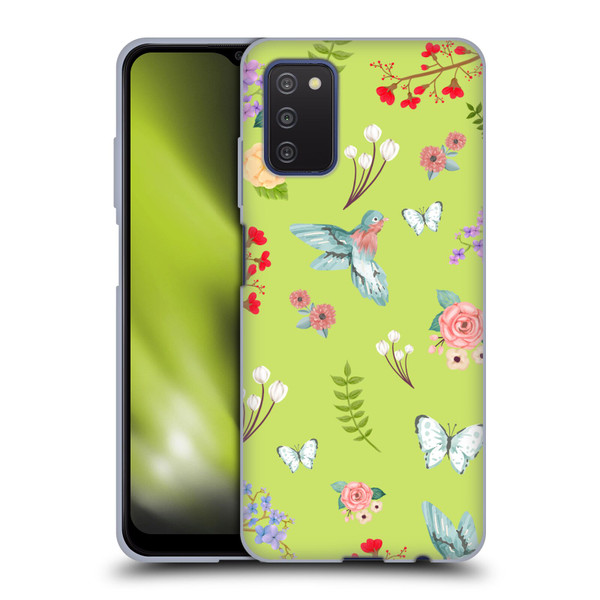 Ameritech Graphics Floral Soft Gel Case for Samsung Galaxy A03s (2021)