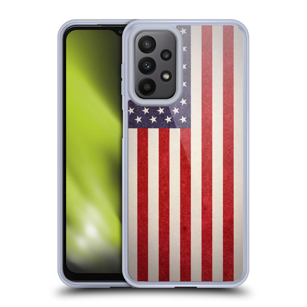 Ameritech Graphics American Flag Soft Gel Case for Samsung Galaxy A23 / 5G (2022)