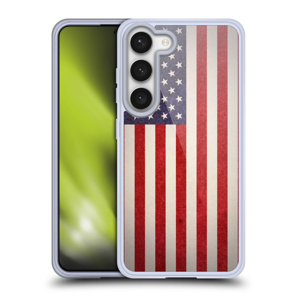 Ameritech Graphics American Flag Soft Gel Case for Samsung Galaxy S23 5G