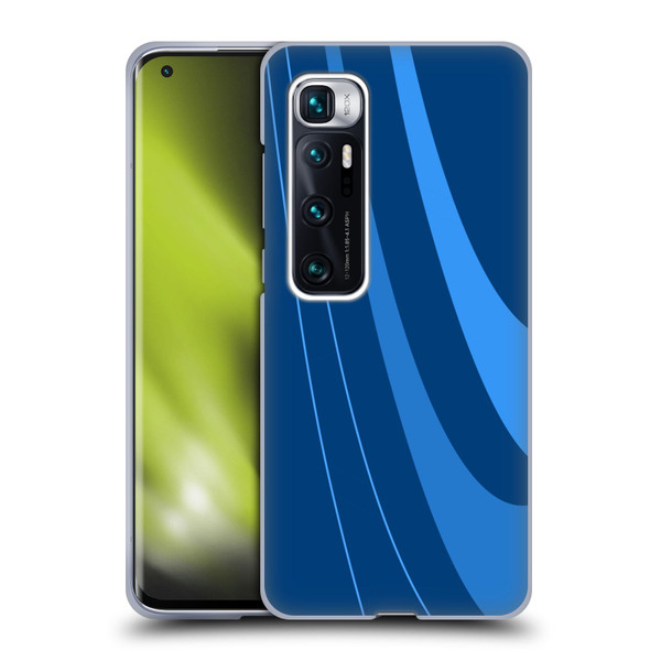 Ameritech Graphics Blue Mono Swirl Soft Gel Case for Xiaomi Mi 10 Ultra 5G
