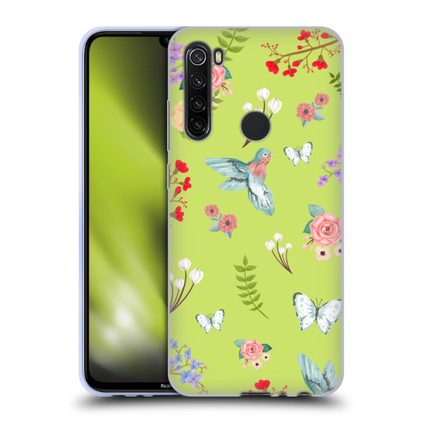 Ameritech Graphics Floral Soft Gel Case for Xiaomi Redmi Note 8T