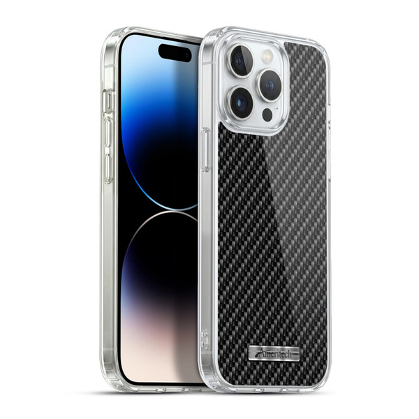 Ameritech Graphics Carbon Fiber Print Soft Gel Case for Apple iPhone 13 Pro Max & MagSafe