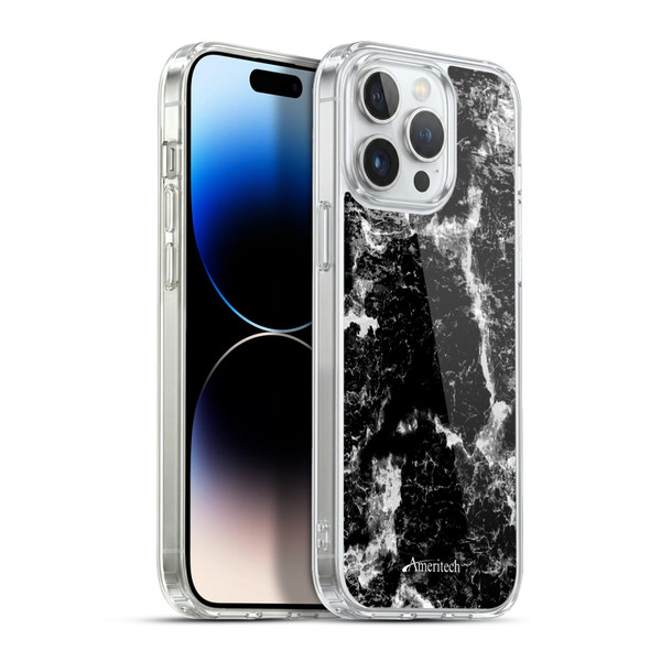 Ameritech Graphics Black Marble Soft Gel Case for Apple iPhone 13 Pro Max & MagSafe