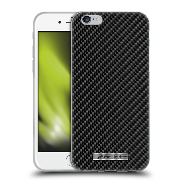 Ameritech Graphics Carbon Fiber Print Soft Gel Case for Apple iPhone 6 / iPhone 6s