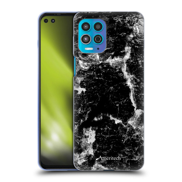 Ameritech Graphics Black Marble Soft Gel Case for Motorola Moto G100