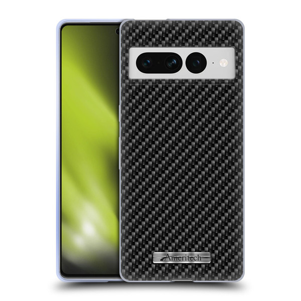 Ameritech Graphics Carbon Fiber Print Soft Gel Case for Google Pixel 7 Pro