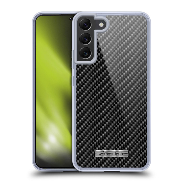 Ameritech Graphics Carbon Fiber Print Soft Gel Case for Samsung Galaxy S22+ 5G