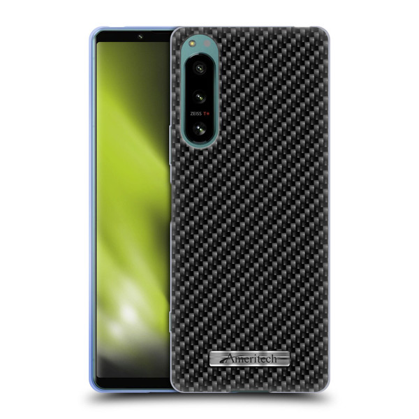 Ameritech Graphics Carbon Fiber Print Soft Gel Case for Sony Xperia 5 IV