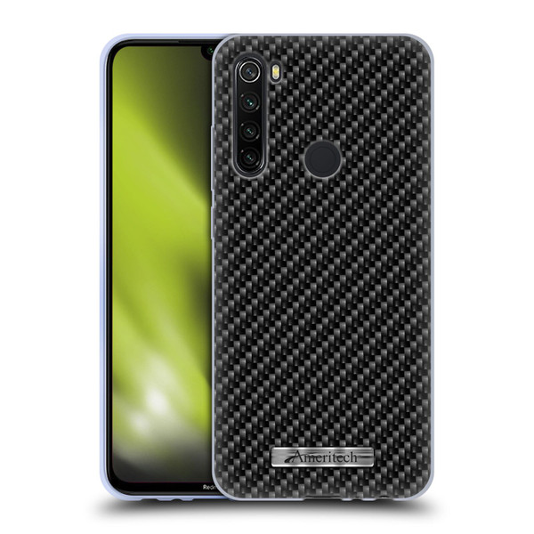Ameritech Graphics Carbon Fiber Print Soft Gel Case for Xiaomi Redmi Note 8T