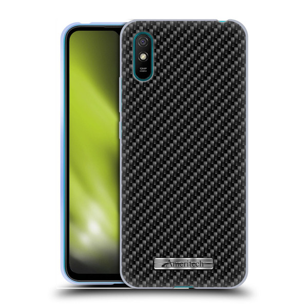 Ameritech Graphics Carbon Fiber Print Soft Gel Case for Xiaomi Redmi 9A / Redmi 9AT