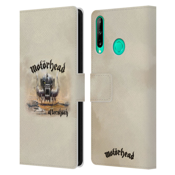 Motorhead Album Covers Aftershock Leather Book Wallet Case Cover For Huawei P40 lite E