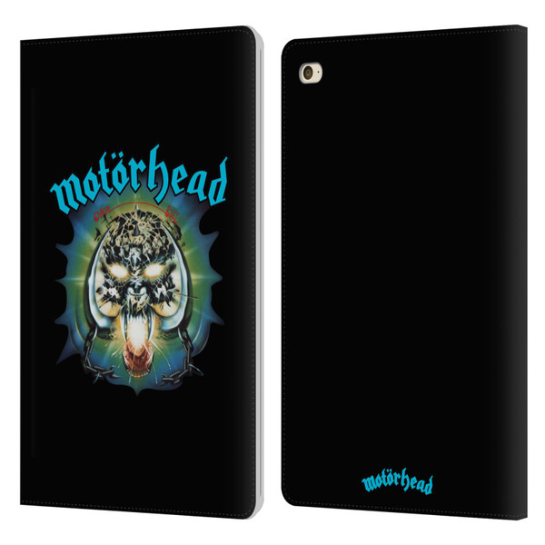 Motorhead Album Covers Overkill Leather Book Wallet Case Cover For Apple iPad mini 4