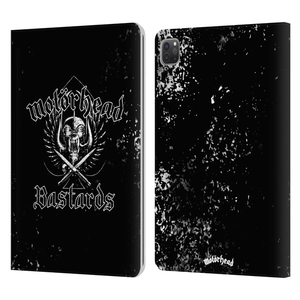 Motorhead Album Covers Bastards Leather Book Wallet Case Cover For Apple iPad Pro 11 2020 / 2021 / 2022